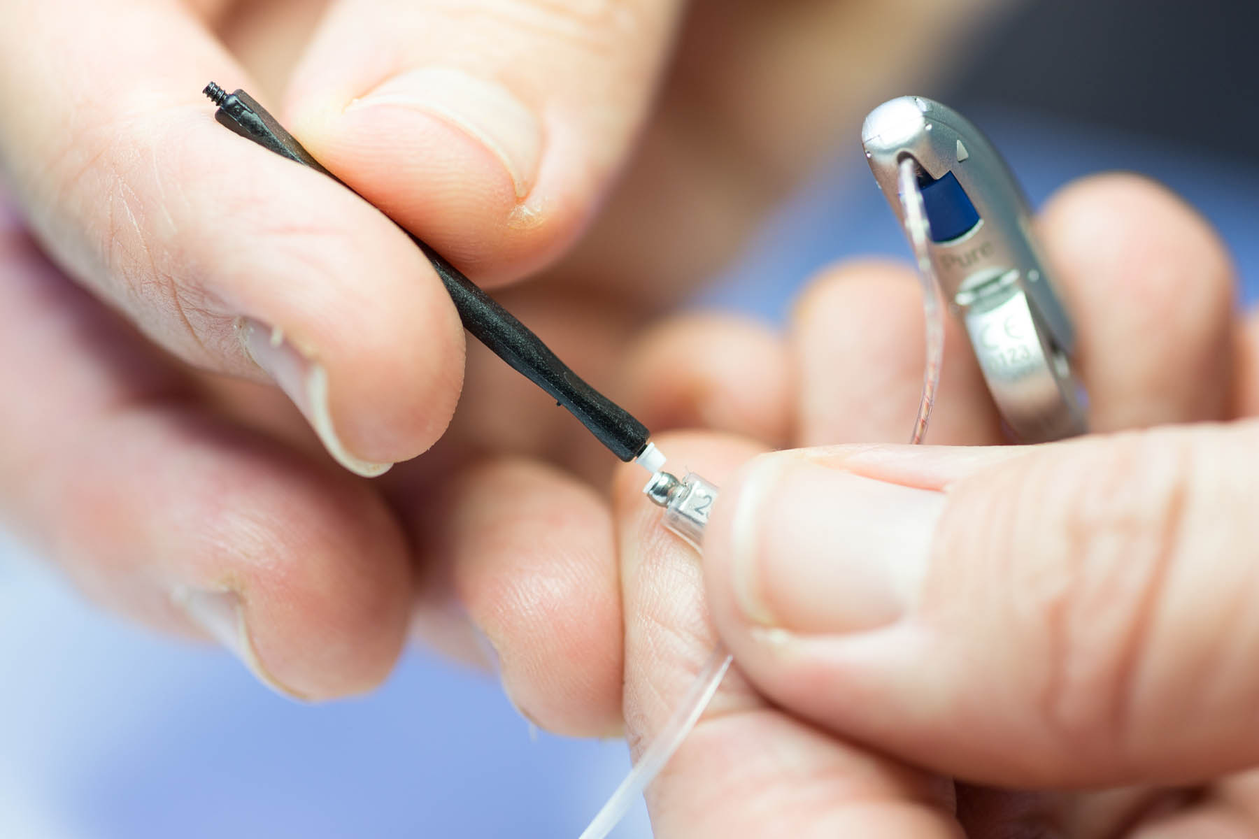 Keeping your hearing aids clean. Falls of Sound Hearing Solutions